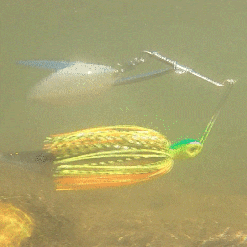 Reaction Tackle Lead Double Willow Blade Spinnerbait Jigs (3-Pack) - New