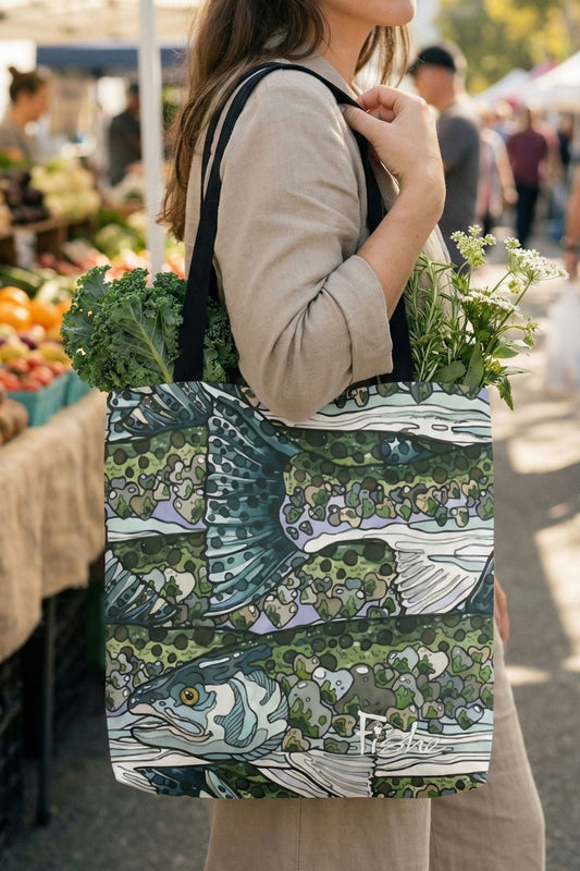 Steel My Heart Canvas Tote