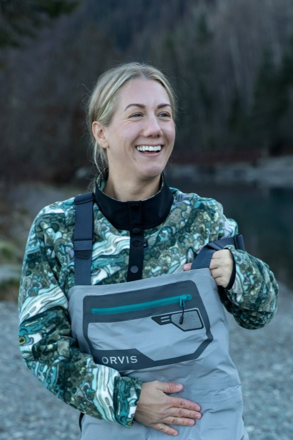 Steel My Heart Riffle Snap Fleece