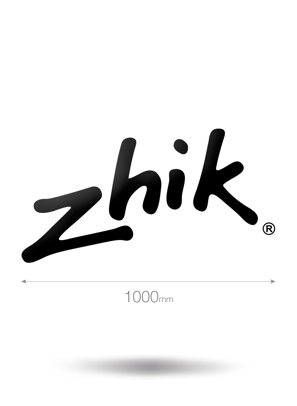 Zhik 1000mm Zhik Vinyl Sticker | SendIt Sailing