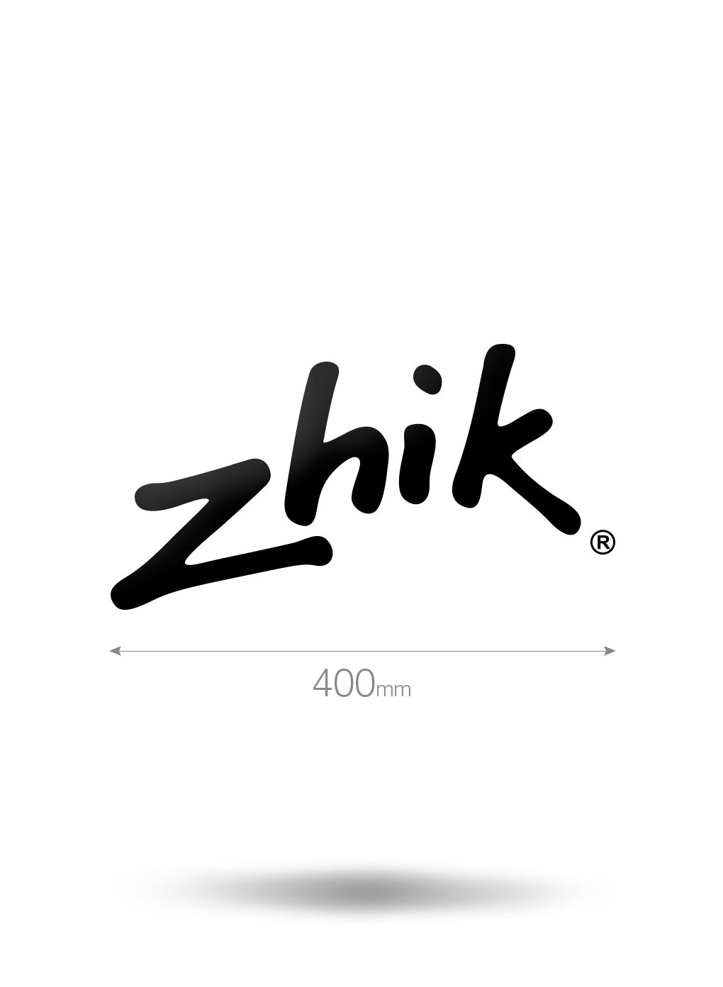 Zhik 400mm Zhik Vinyl Sticker | SendIt Sailing