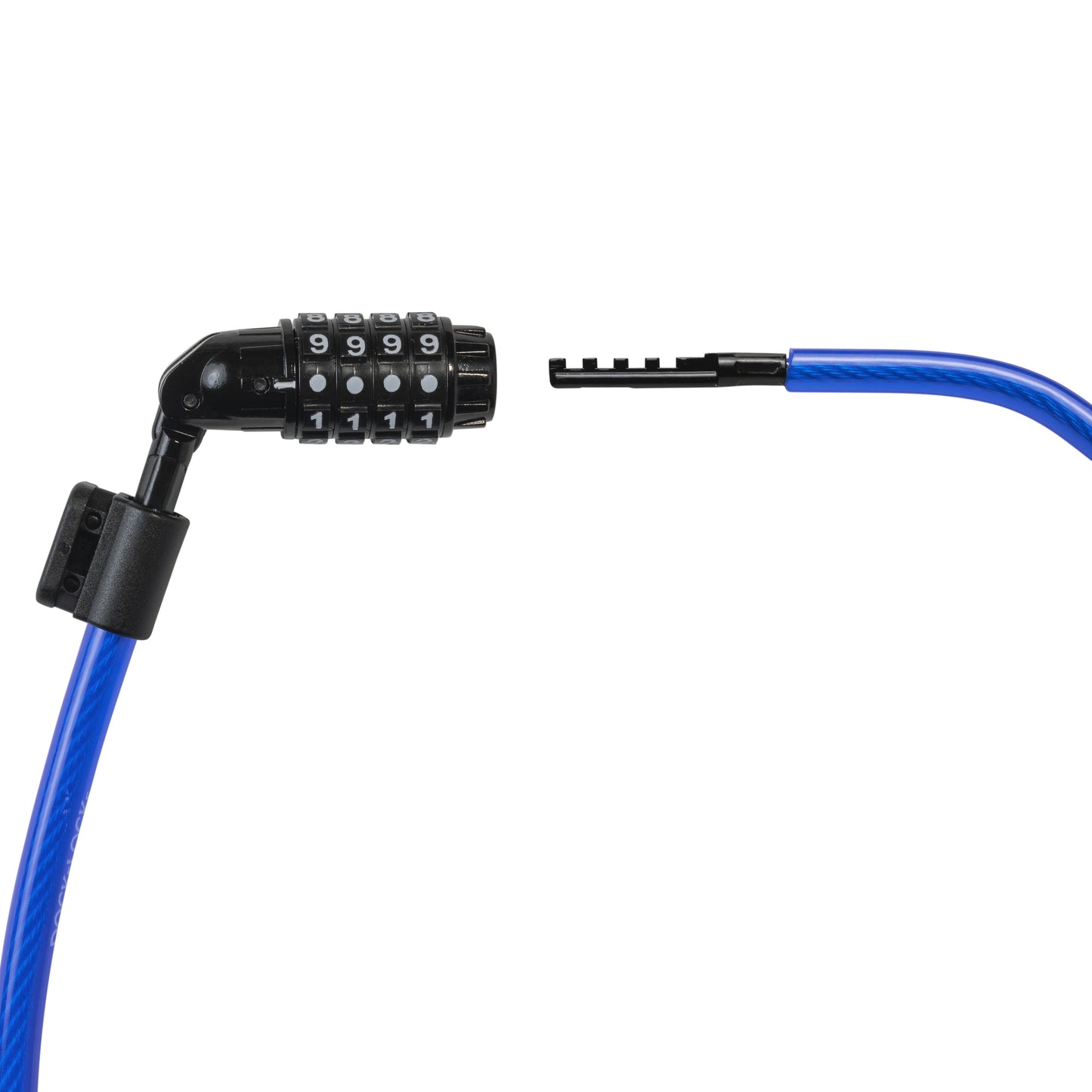 DocksLocks® Bike and Scooter Straight Security Cable Lock with Resettable Combination and Mounting Bracket (2' or 4') | SendIt Sailing