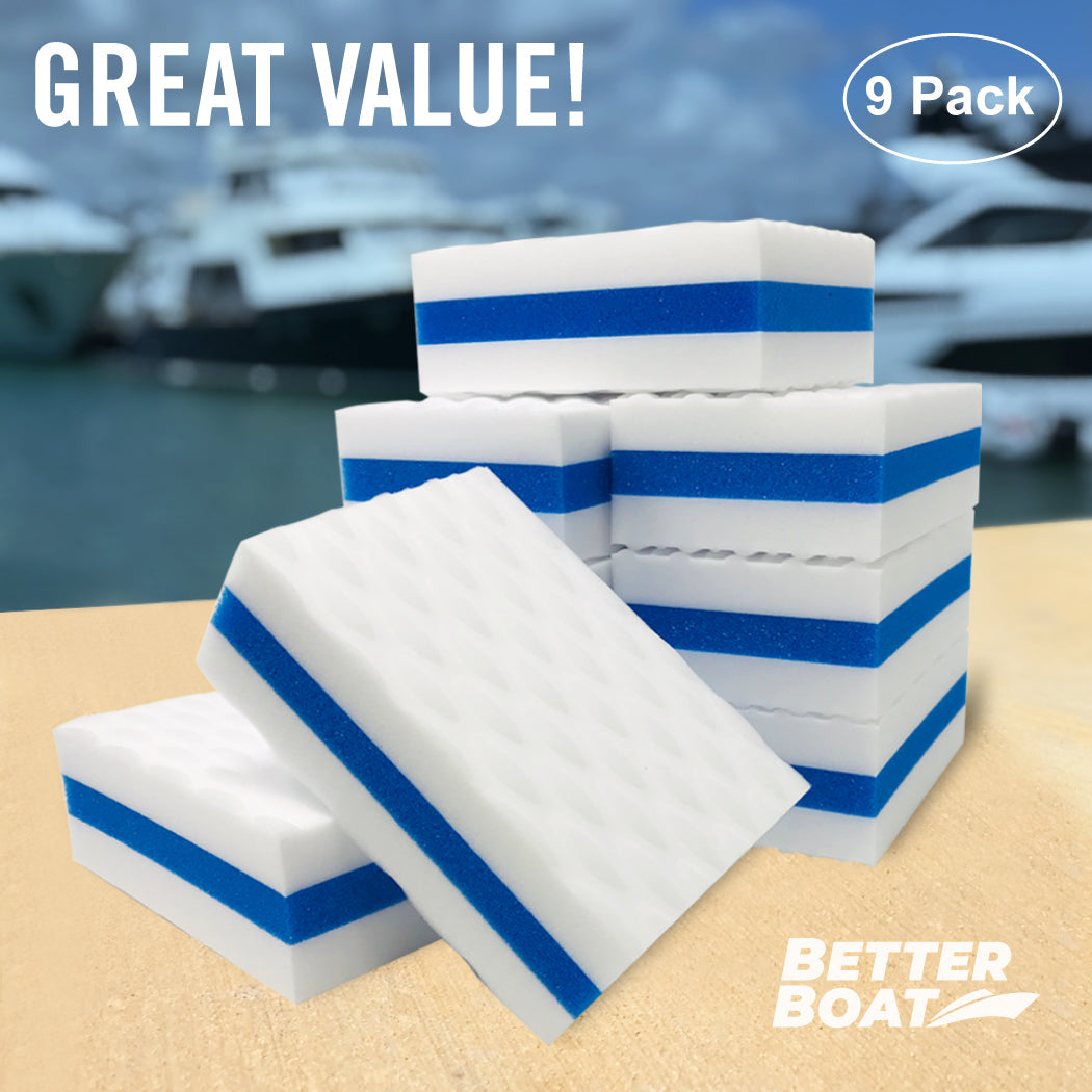 Better Boat 3 Packs Boat Scuff Erasers in One Box (9 Erasers)