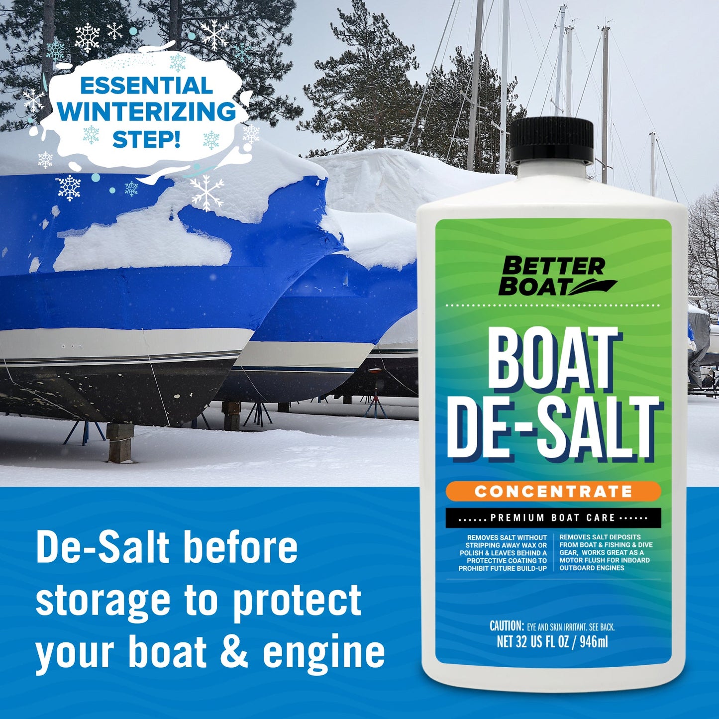 De-Salt Concentrate Salt Remover and Flusher