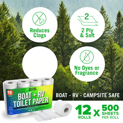Boat and RV Toilet Paper