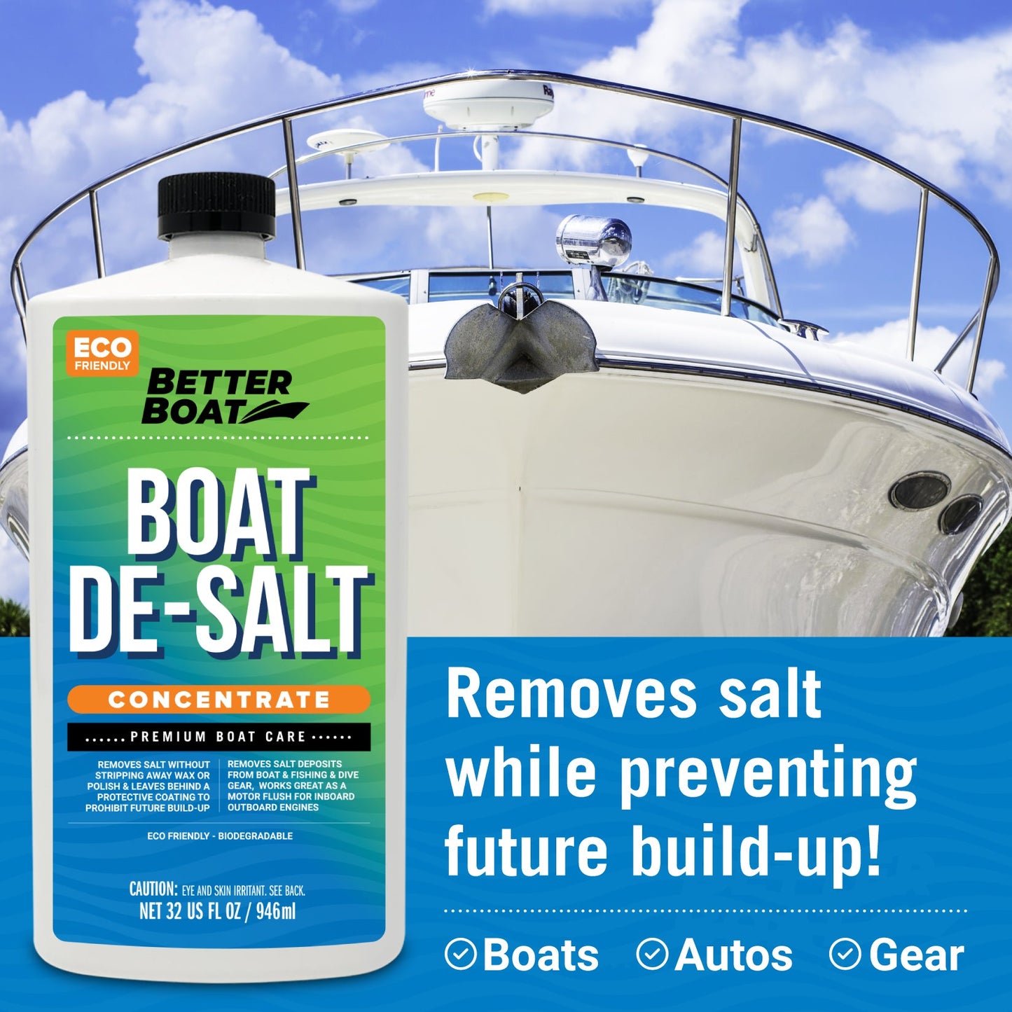 Better Boat De-Salt Concentrate Salt Remover and Flusher