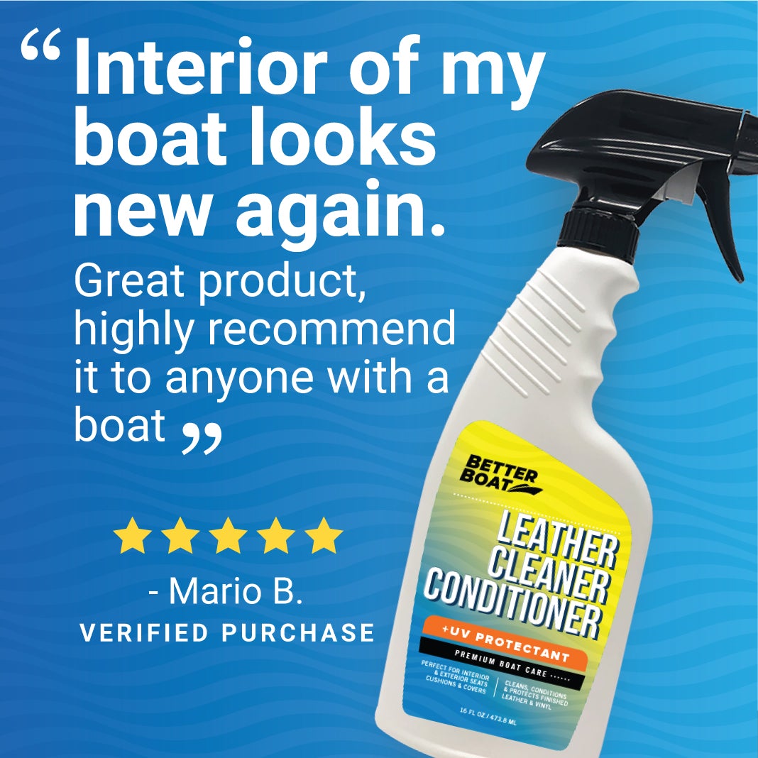 Better Boat Marine Leather Cleaner and Conditioner