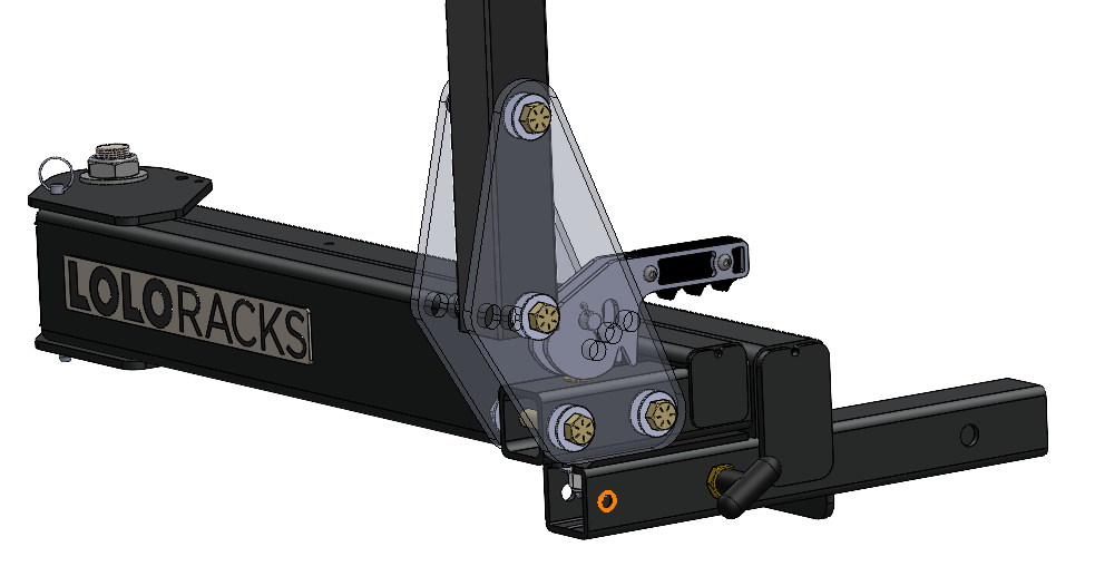 Boss Swingout and 6 bike rack System