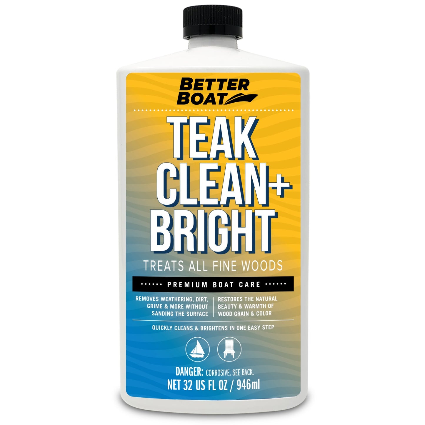 Better Boat Teak Cleaner and Brightener