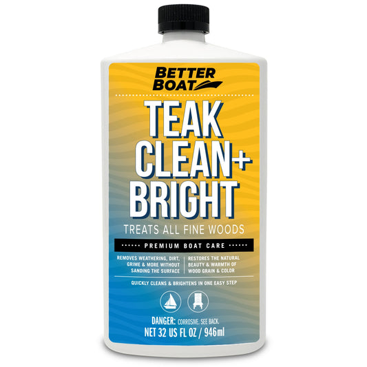 Better Boat Teak Cleaner and Brightener