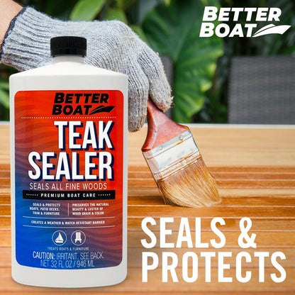 Better Boat Teak Sealer Oil