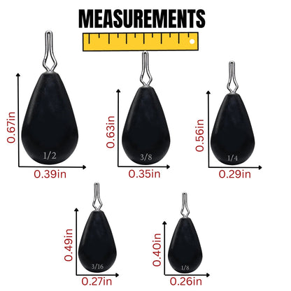 Reaction Tackle Tungsten Drop Shot Weights