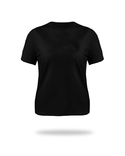 Zhik Womens Zhik 3D Logo Tee - Black | SendIt Sailing