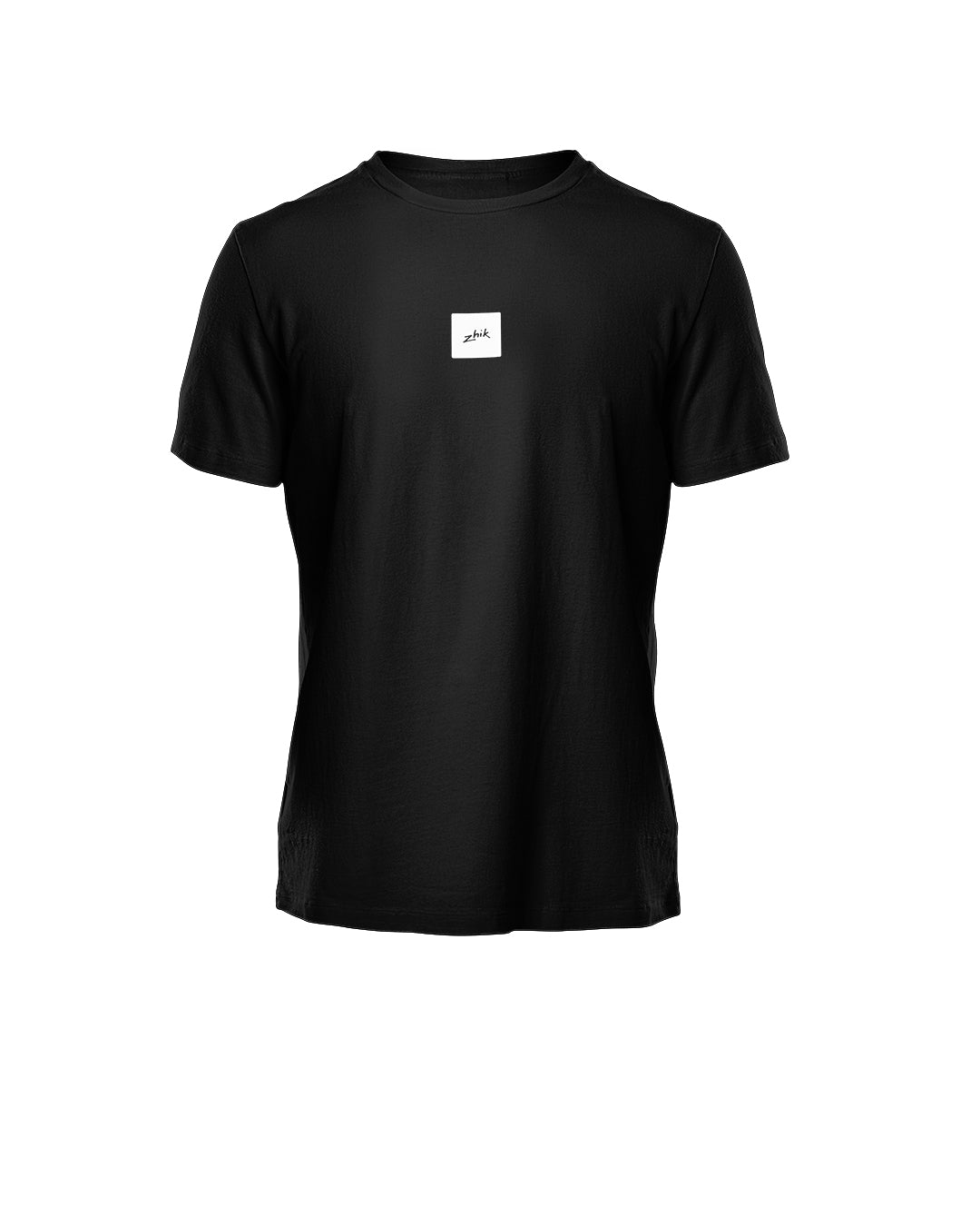 Zhik Mens Square Print Tee - Black | SendIt Sailing