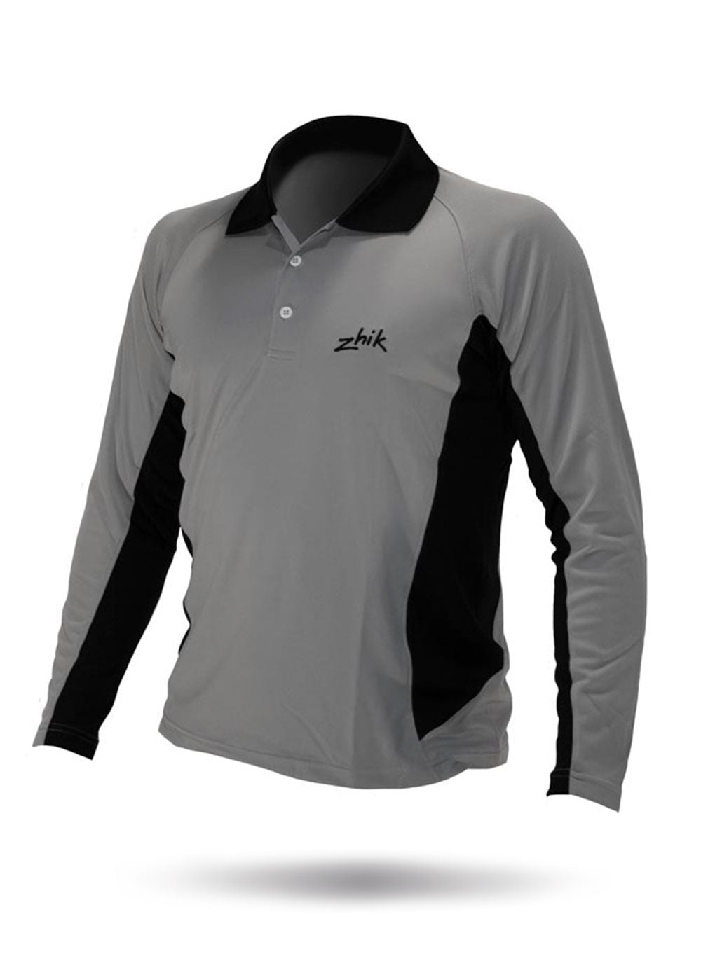 Zhik Mens Long Sleeve Polo Top | SendIt Sailing