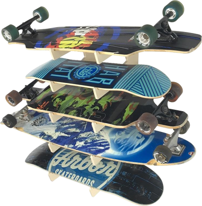 THE SHOWCASE skateboard wall rack