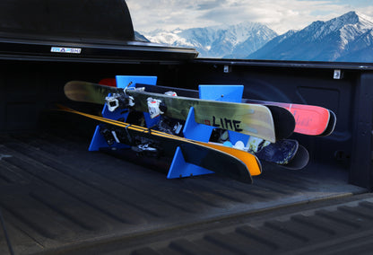 TRAPSKI POWDER QUAD Mobile Ski Rack