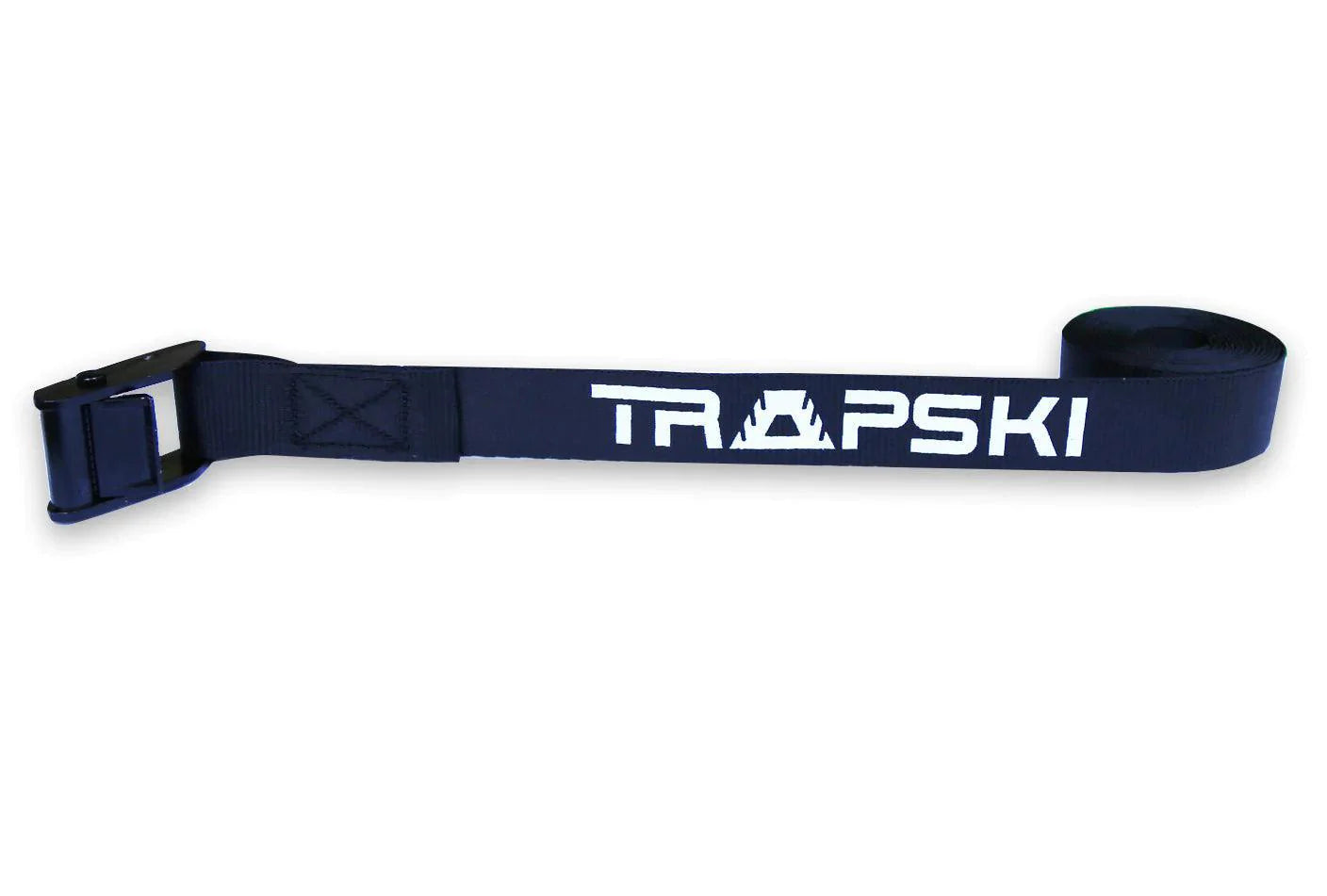TRAPSKI Premium Cam Buckle Tie Down Strap for Car Roof Racks, Kayaks, SUPs, Surfboards, Cargo, Motorcycles, Trucks, Boats & Bikes