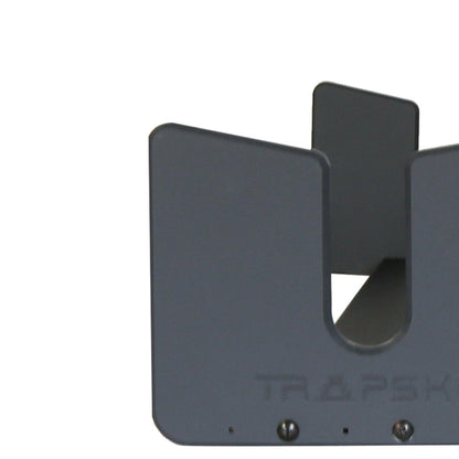 TRAPSKI Traveler Rack for Dual/Double Ski Travel Bags | Rack Insert is for Skis Only | High Quality Marine Grade HDPE Plastic | Slot Inserts & Strap Included | Made in the USA