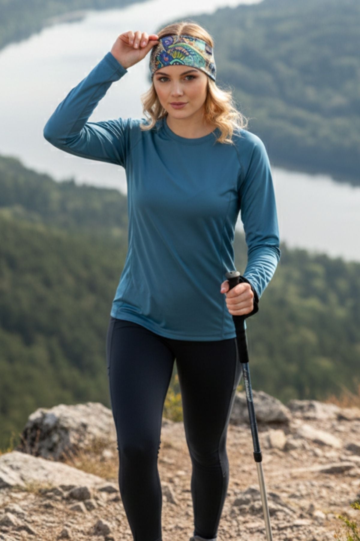 Tropical Tarpon Jersey Headband