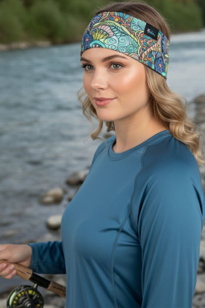 Tropical Tarpon Jersey Headband