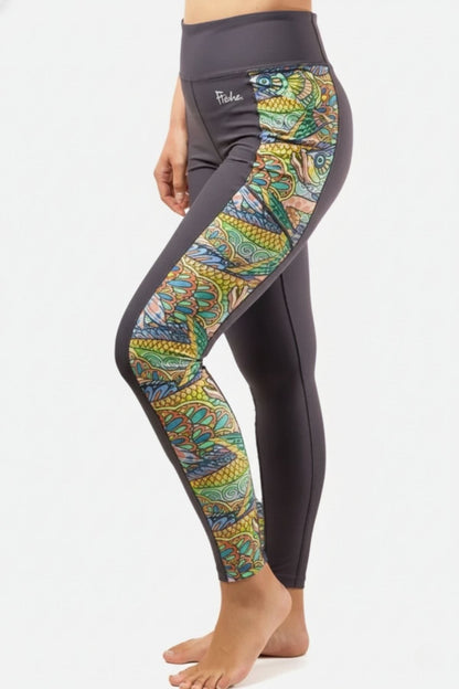Tropical Tarpon Pocket Leggings