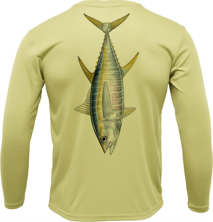 Siesta Key, FL Tuna Long Sleeve UPF 50+ Dry-Fit Shirt