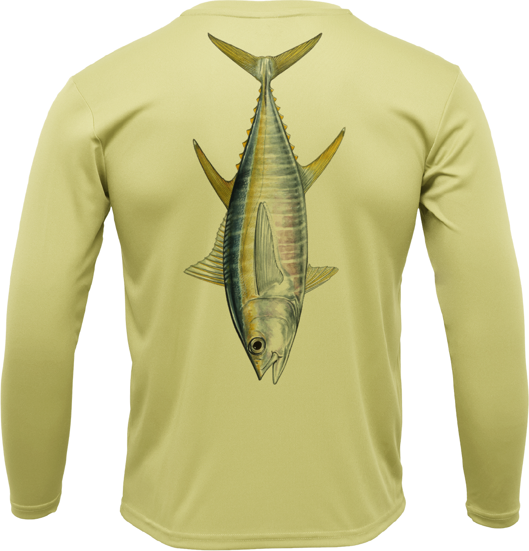USA Tuna Long Sleeve UPF 50+ Dry-Fit Shirt