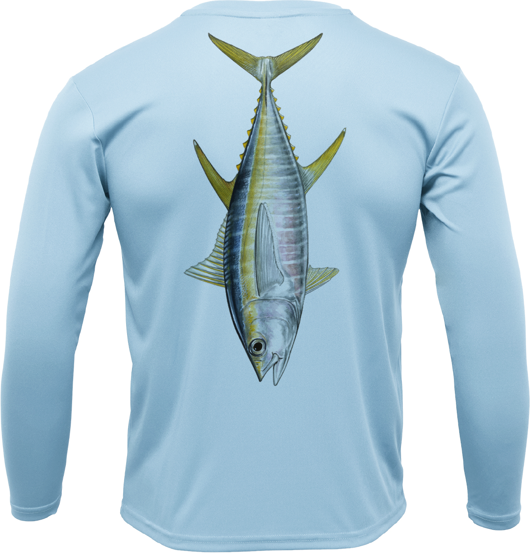 USA Tuna Long Sleeve UPF 50+ Dry-Fit Shirt
