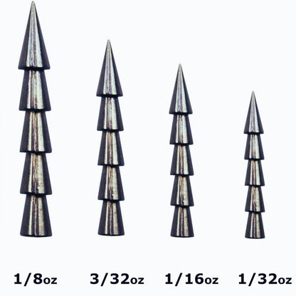 Reaction Tackle Tungsten Nail Weights/ Insert Sinkers