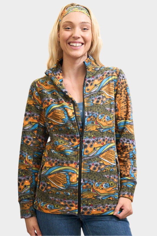 Unbound Brown Fleece Jacket