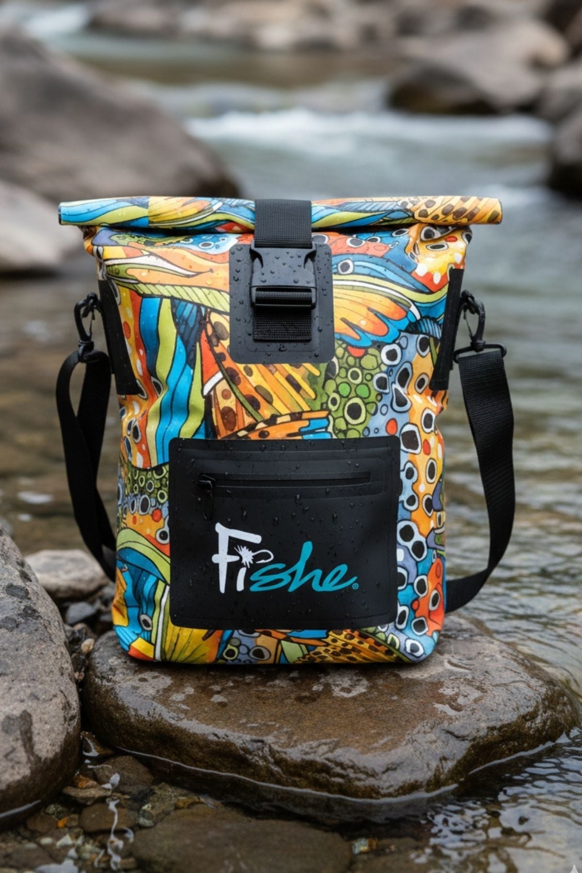 Unbound Brown Roll Tote Dry Bag