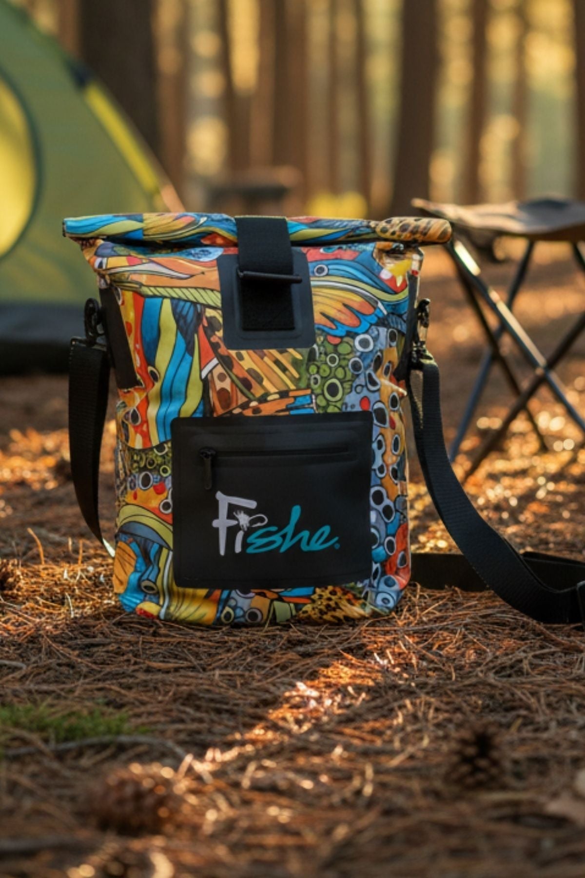 Unbound Brown Roll Tote Dry Bag