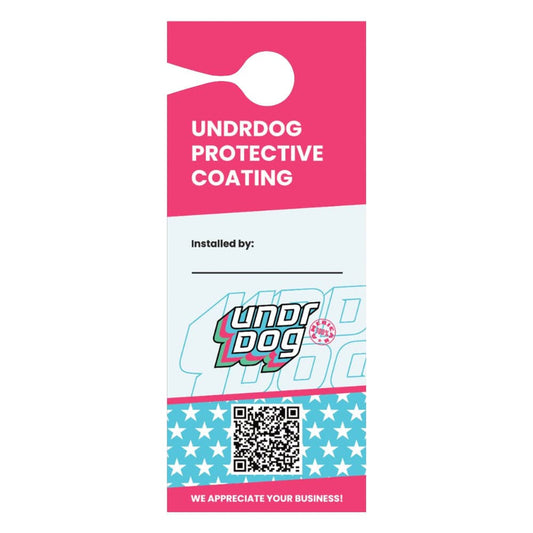 Undrdog Freshly Coated Mirror Tags