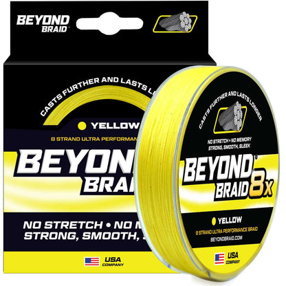 Yellow 8X- No Fade - Ultra Performance 8 Strand