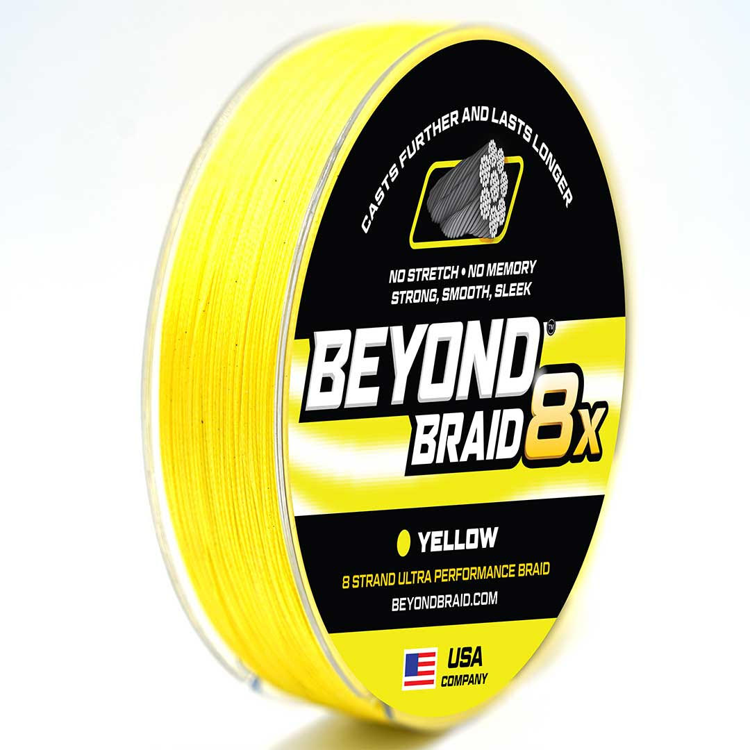 Yellow 8X- No Fade - Ultra Performance 8 Strand