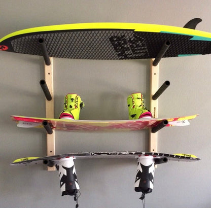 ARMED WAKEBOARD WALL STORAGE RACK