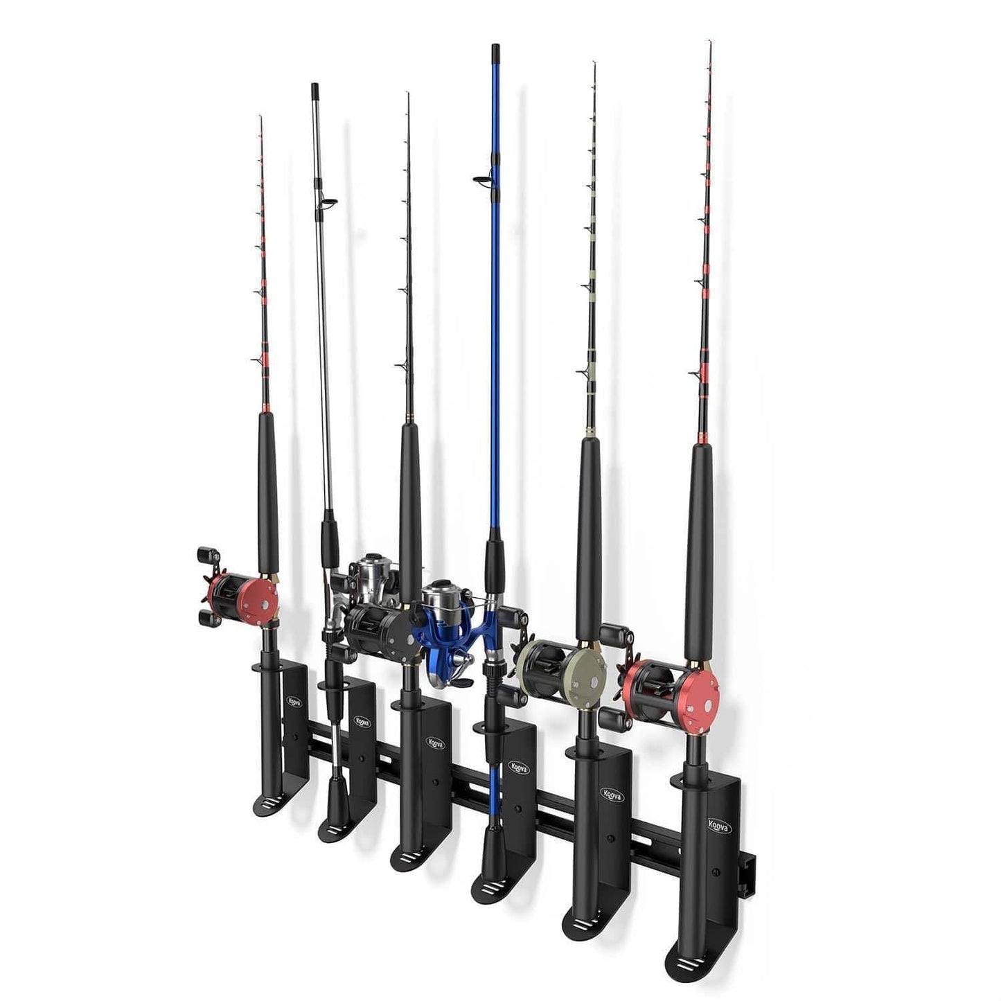 Spinning Fishing Rod Rack Organizer