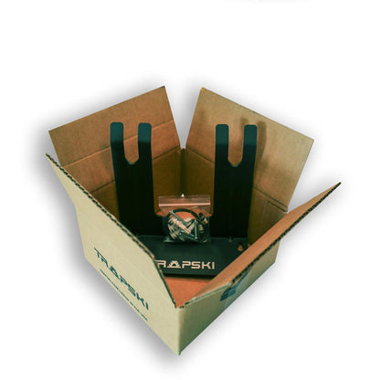 Wall Rack Holds Skis or Snowboard by Bindings, Yard Tools, Gear & Equipment - Made in the USA