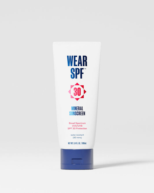 Wear SPF Minderal Sunscreen