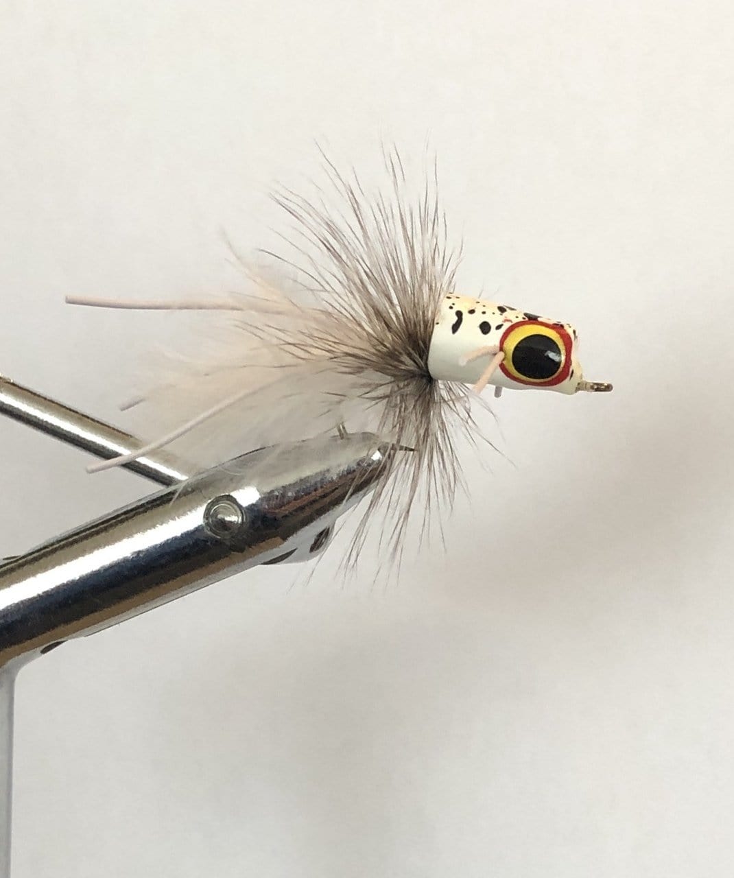 Wild Water Fly Fishing Glow In The Dark Snub Nose Slider Popper, Size 6 (Qty 4) | SendIt Sailing