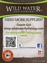 Wild Water Fly Fishing 12ft Tapered Monofilament Leader 5X (Qty 6) | SendIt Sailing