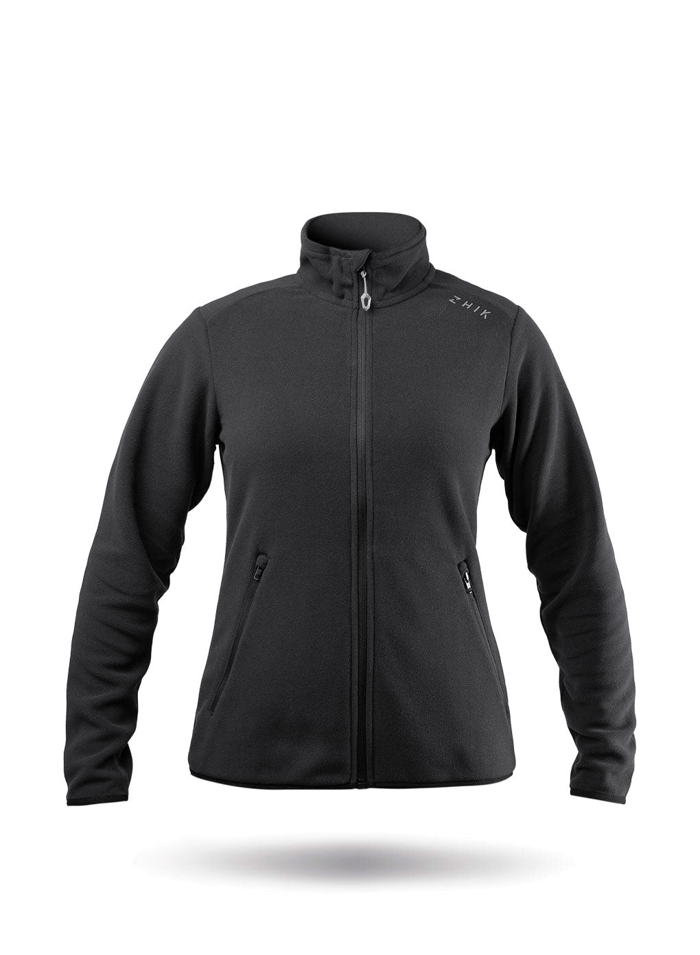 Zhik Womens Black Full Zip Fleece Jacket | SendIt Sailing
