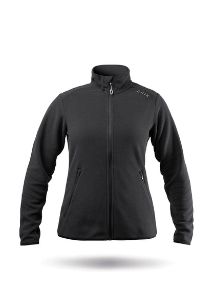 Zhik Womens Black Full Zip Fleece Jacket | SendIt Sailing