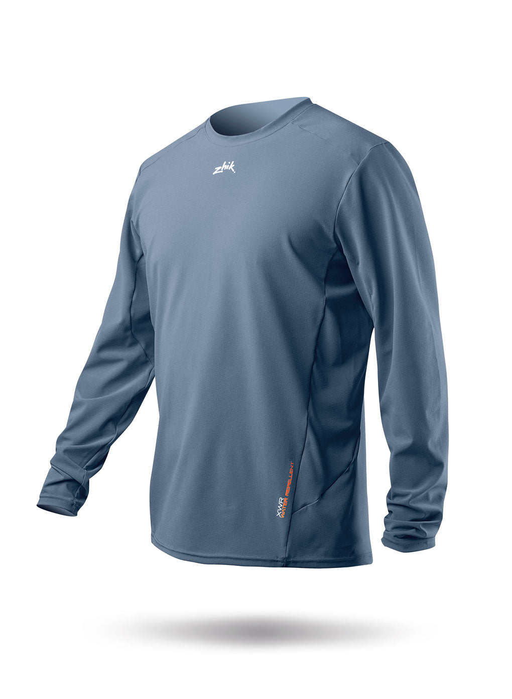 Zhik Mens Long Sleeve XWR Top - Cool Grey | SendIt Sailing