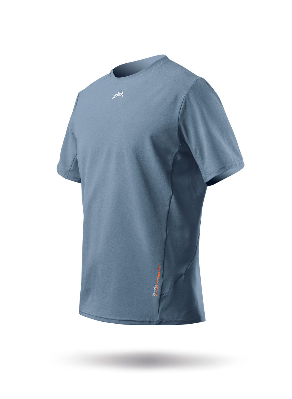 Zhik Mens Short Sleeve XWR Top - Cool Grey | SendIt Sailing