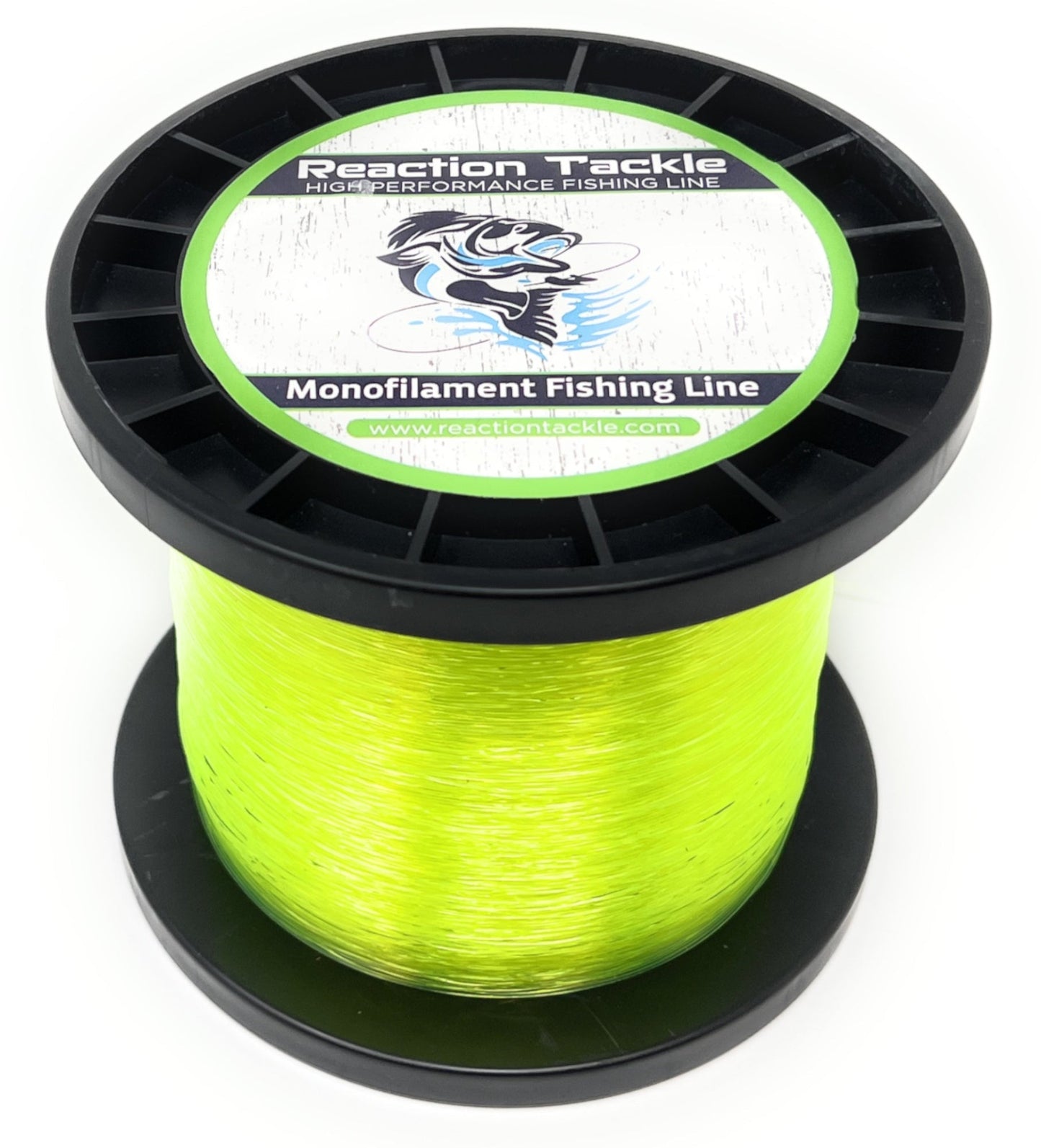 Reaction Tackle Nylon Monofilament Fishing Line - 1 Pound Jumbo Spools