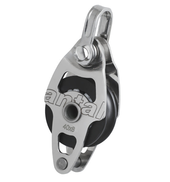 Antal 00402 Single Shackle Block with Becket | SendIt Sailing