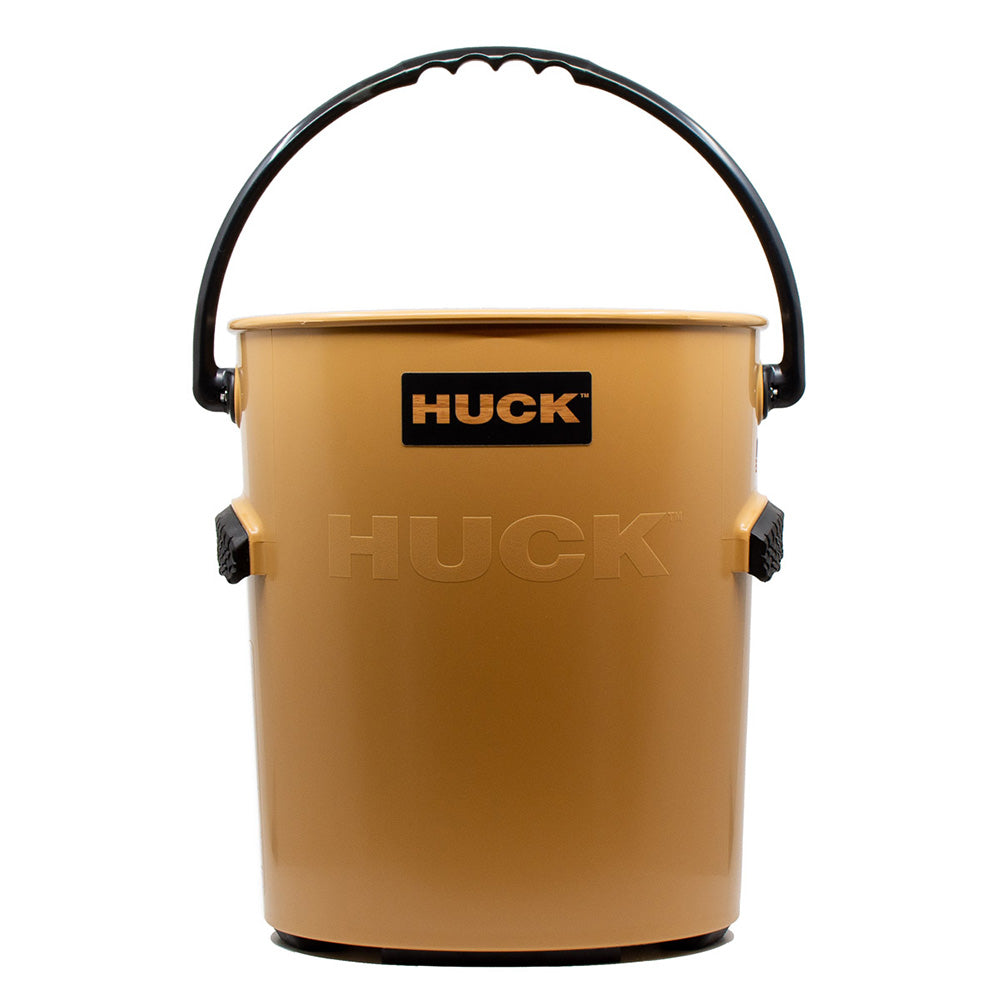 HUCK Performance Bucket - Black nft Tan - Tan with Black Handle | SendIt Sailing