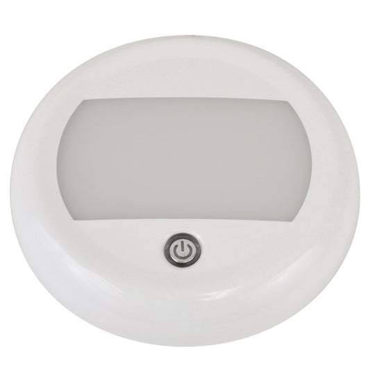 Scandvik 5in Dome Light with Switch and 3 Stage Dimming - 10-30V - IP67 | SendIt Sailing